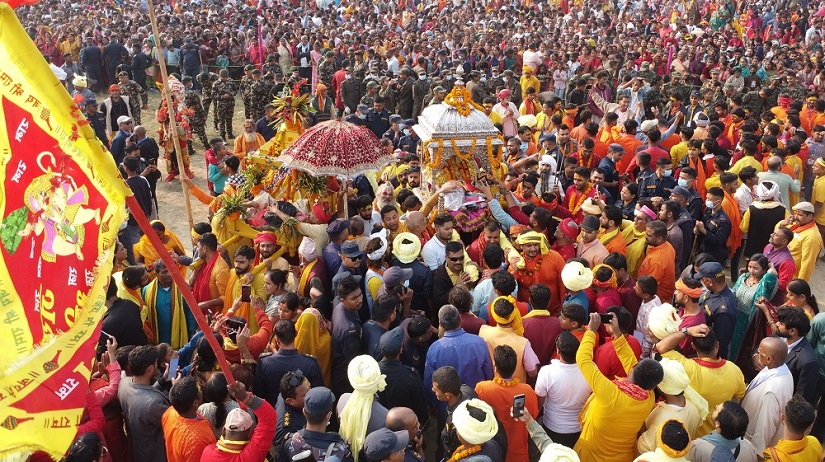विवाहपञ्चमी महोत्सवको मुख्य दिन आज स्वयंवर कार्यक्रम सम्पन्न